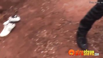 White voyeur sees African friend blown