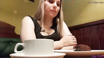 Remote Vibrator In Public Place - Letty Black