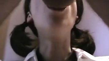Head By A Naughty Girl Wearing Glasses