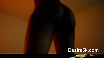 Young Ebony Milf Riding