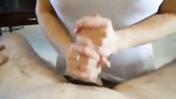 Big Tits MILF Sucking & Riding A Nice Cock - Homemade