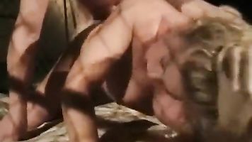 Blonde Lady Rough Sex Scene