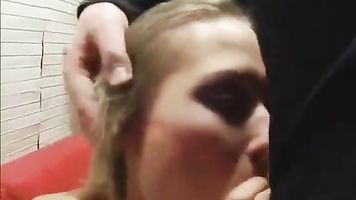 Her shaved pussy needs something hard