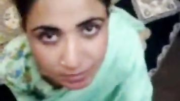 Pakistani Aunty sucks and fucks young guy