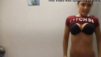 FLASHING IN WALGREENS BATHROOM- COLLEGE INITIATION DARE