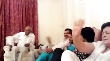 Indian mature couple private mujra